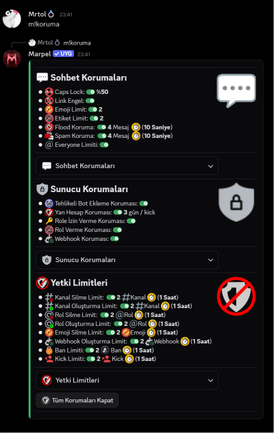 Koruma Merkezi görseli